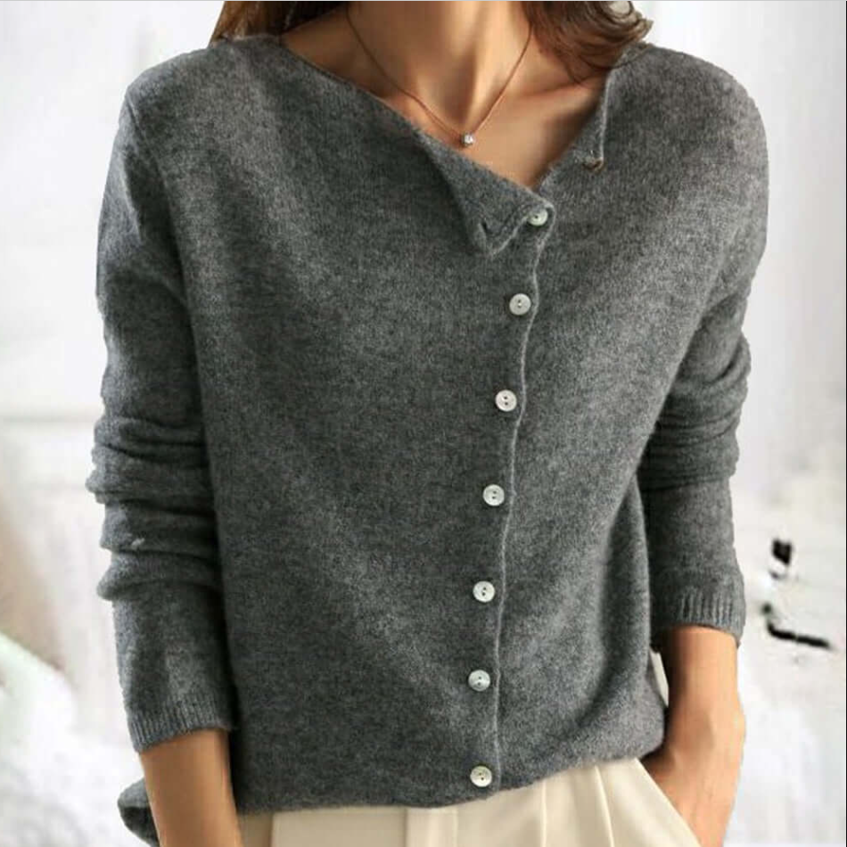 Liya | Pull Cardigan Femme Vintage et Raffiné