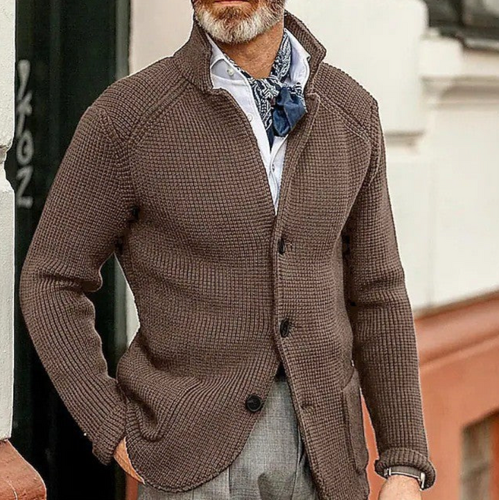 Milan | Cardigan Homme Élégant à Boutons