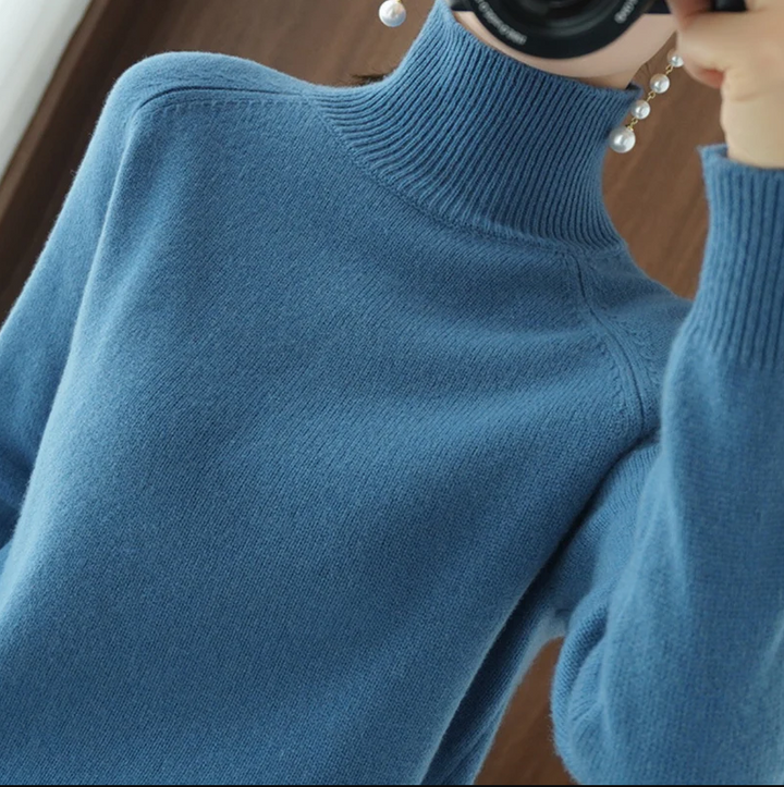 Naomie | Pull Col Roulé Femme Classique & Douillet