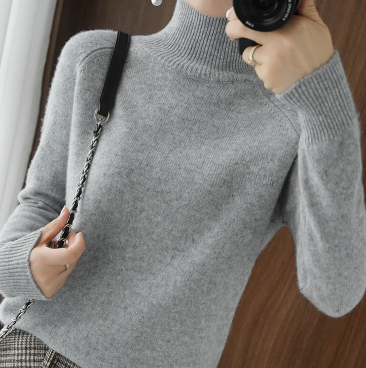 Naomie | Pull Col Roulé Femme Classique & Douillet