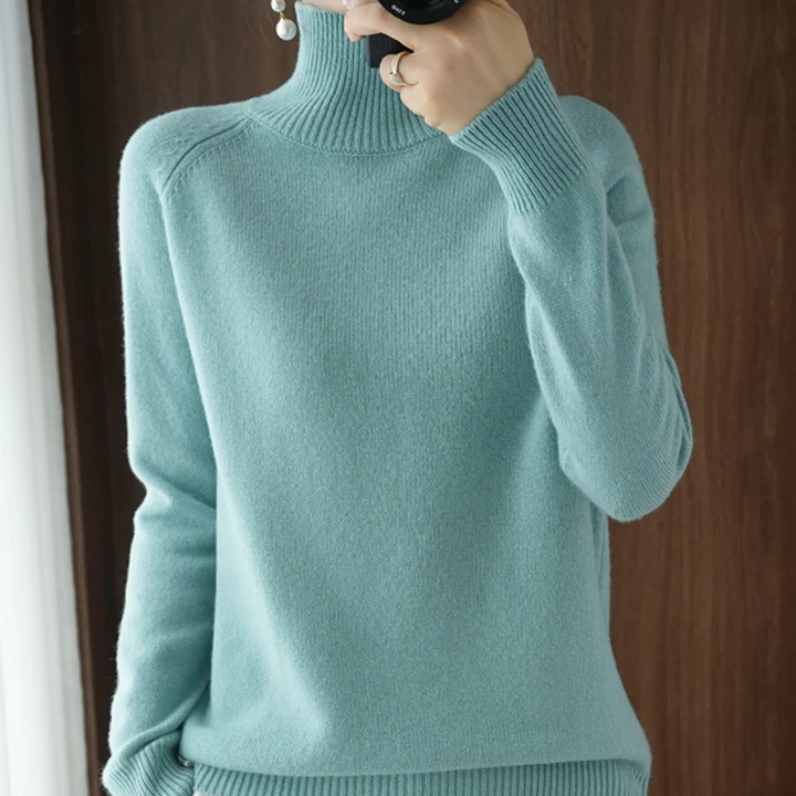 Naomie | Pull Col Roulé Femme Classique & Douillet