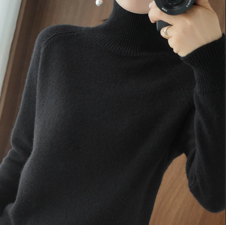 Naomie | Pull Col Roulé Femme Classique & Douillet