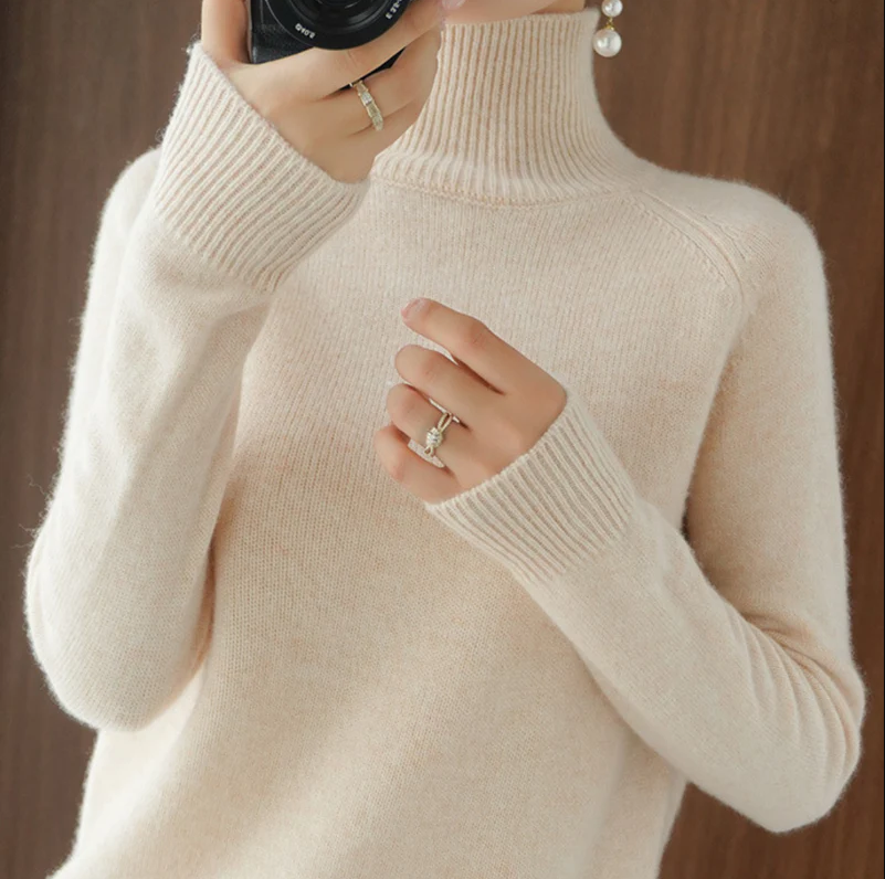 Naomie | Pull Col Roulé Femme Classique & Douillet