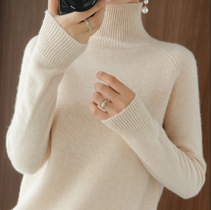 Naomie | Pull Col Roulé Femme Classique & Douillet
