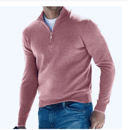 Marc | Pull Homme Demi-Zip Confort et Élégance
