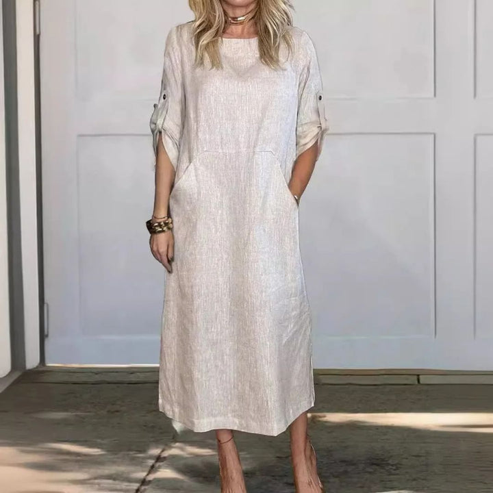Léanne | Robe Femme Longue Décontractée