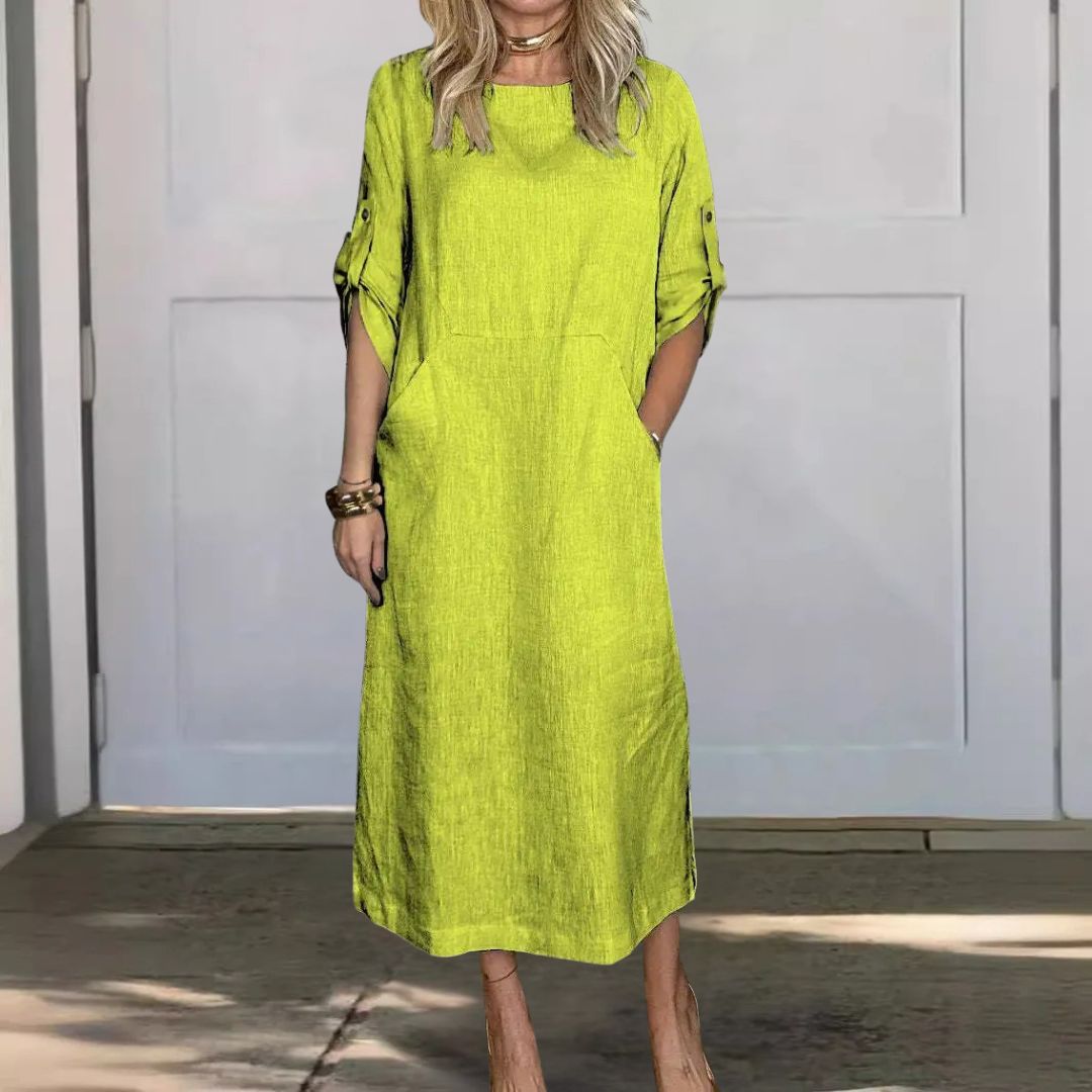 Léanne | Robe Femme Longue Décontractée