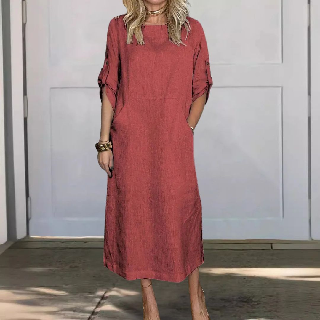 Léanne | Robe Femme Longue Décontractée