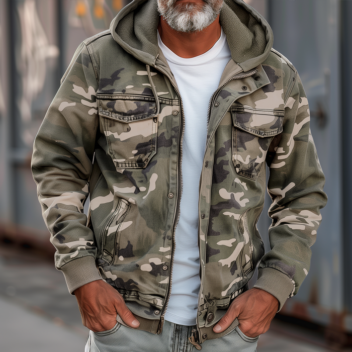 Marcel | Veste Camouflage Homme Streetwear